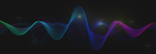 FraudCentral horizontal waves background effect